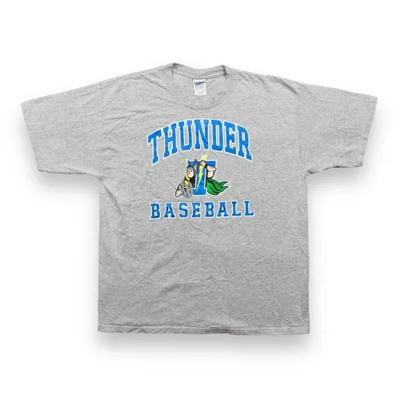 Gildan Shirts Vintage Trenton Thunder Milb Baseball 206 Gildan